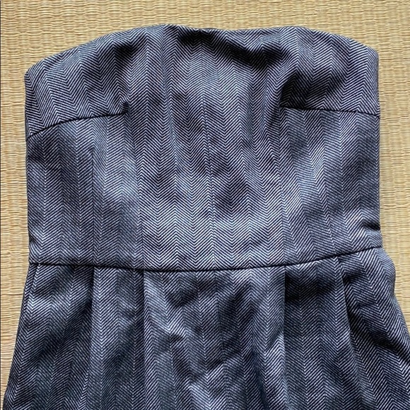 Express Strapless Tweed Dress - Picture 4 of 7